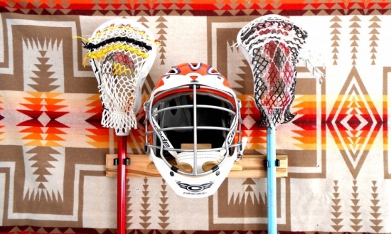 Lacrosse Stick Hanger Personalized Custom Team Colors Lax -  Denmark